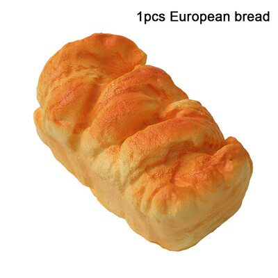 Mesterséges étel szimuláció hamis sütemény kenyér modell francia bagett pirítós croissant asztal lakberendezési fotózás kellékek konyha