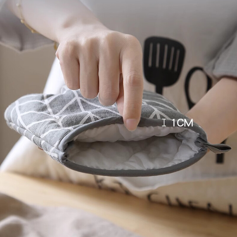 1 db Sütőkesztyű Forrázásgátló Mikrohullámú hőálló szigetelés Csúszásmentes sütőkesztyű Hőálló konyhai főzési kellék
