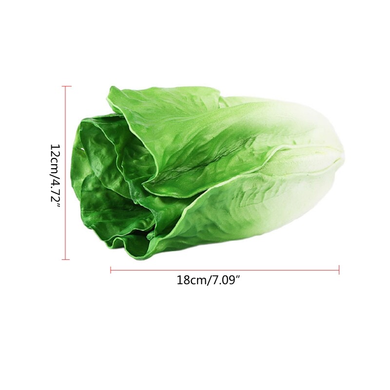 Reális élethű dekoratív műsaláta hamis zöldségek ház Konyha Esküvői Szekrény vitrin dekoráció