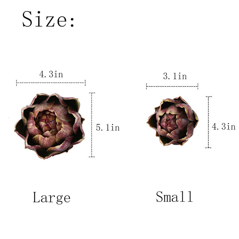 növény konyha virág műgyümölcs otthon lakberendezési tárgyak mesterséges articsóka mesterséges dekorációk műarticsóka