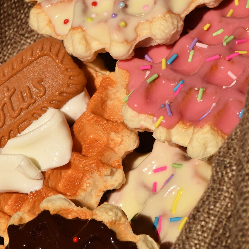 1 db, szimulációs kör alakú gofrikenyér, hamis európai szódakenyér, mintaablak dekoráció