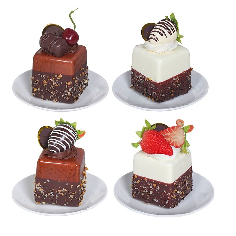 Epergyümölcs-szimulált kenyérmodell szimulált tortamodell Dísz hamis pékáru játék kellék Fotó kellék Gyermekjáték parti dekoráció