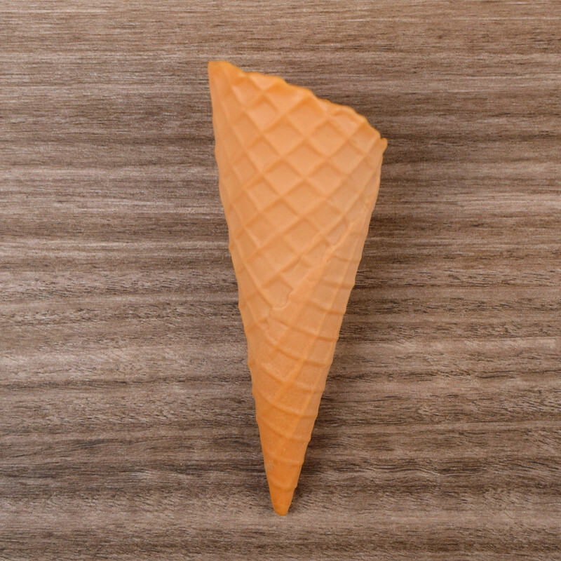 Szimulációs fagylalt, ropogós kúp modell, valósághű fagylalt, hamis étel, fényképes kellék, kijelződísz, desszertbolt, 1 db