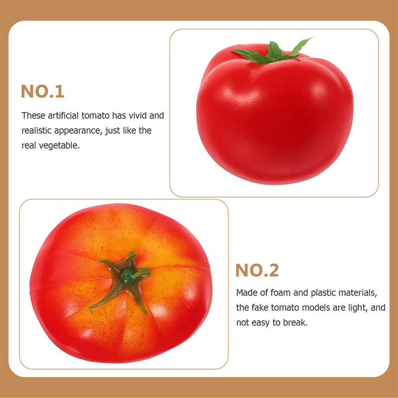 6 db álparadicsom utánzat zöld dekor Műzöld növényi dekoráció műgyümölcs műanyag nővér