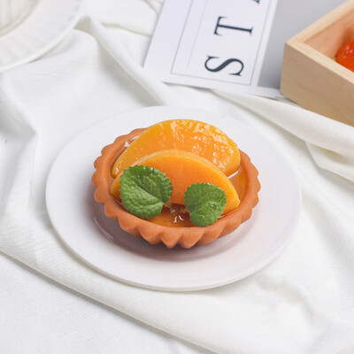 1 db mesterséges gyümölcs torta desszert esküvői party dekoráció tortadíszítés fotózás Professzionális ételszimulációs tortamodell