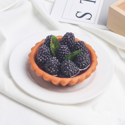 1 db mesterséges gyümölcs torta desszert esküvői party dekoráció tortadíszítés fotózás Professzionális ételszimulációs tortamodell