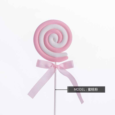 Szimuláció pamut nyalóka hamis cukorka édes sütemény asztal kirakat dekor cukorka modell lövöldözős kellékek lakberendezés