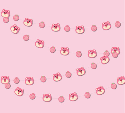 Görögdinnye füzér nyári görögdinnye törpe zászló hawaii gyümölcsök örvények medálok trópusi tengerpart boldog születésnapi parti dekoráció