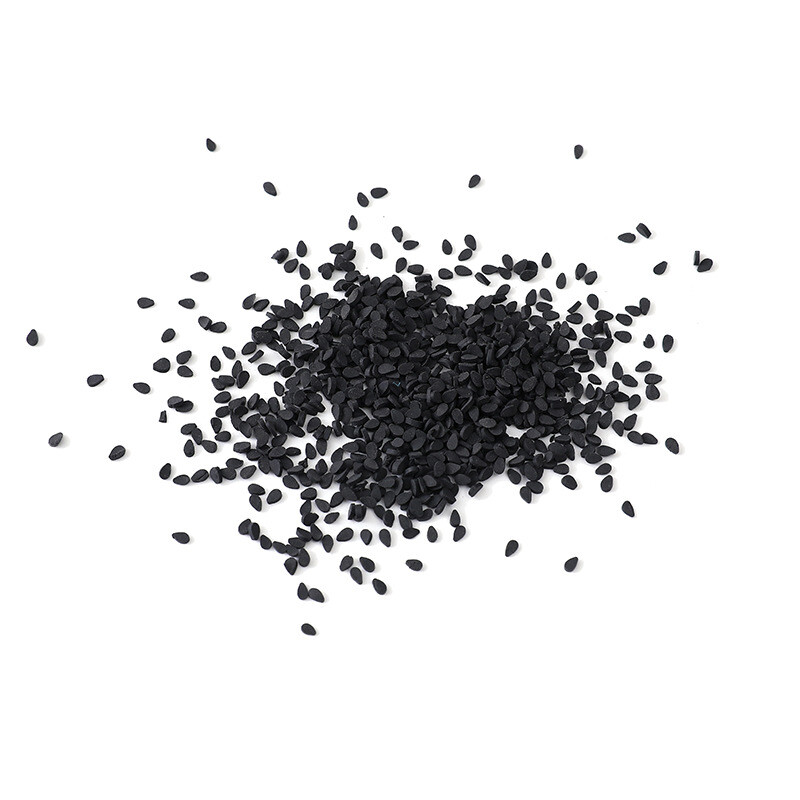 Szimuláció szezámmag szeletek polimer agyag szórványok kézművességhez barkácsolás miniatűr hamis tortadíszítés nyálka kiegészítők 100g/tétel