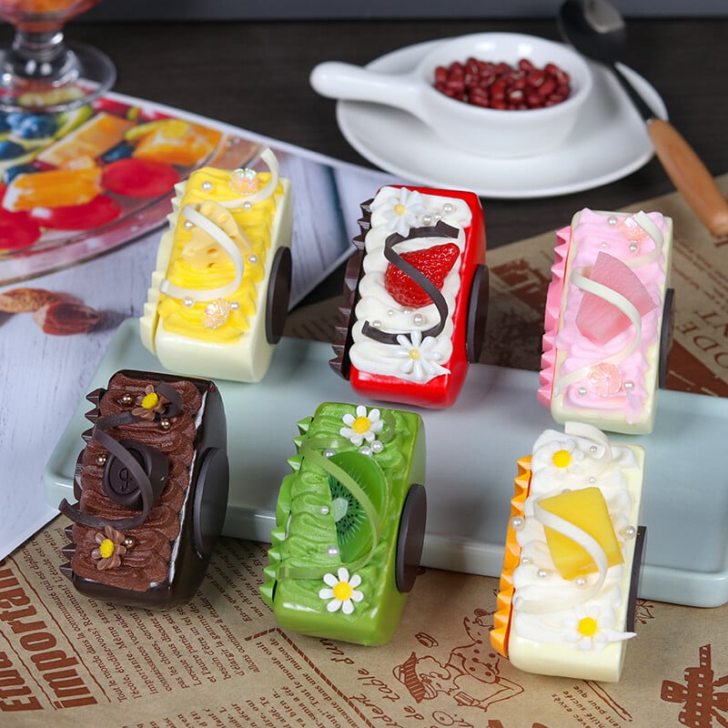 Mesterséges féltömb alakú sütik Hamis étel dekorációs fotózás Professzionális étel szimuláció torta modell Tea asztaldísz FCYY074