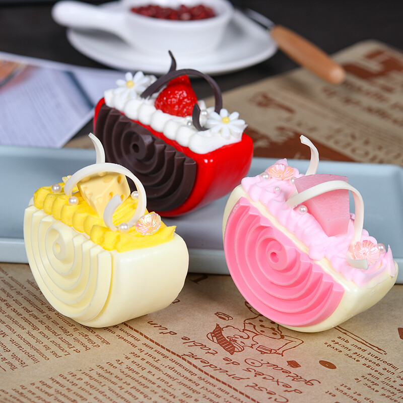 Mesterséges féltömb alakú sütik Hamis étel dekorációs fotózás Professzionális étel szimuláció torta modell Tea asztaldísz FCYY074