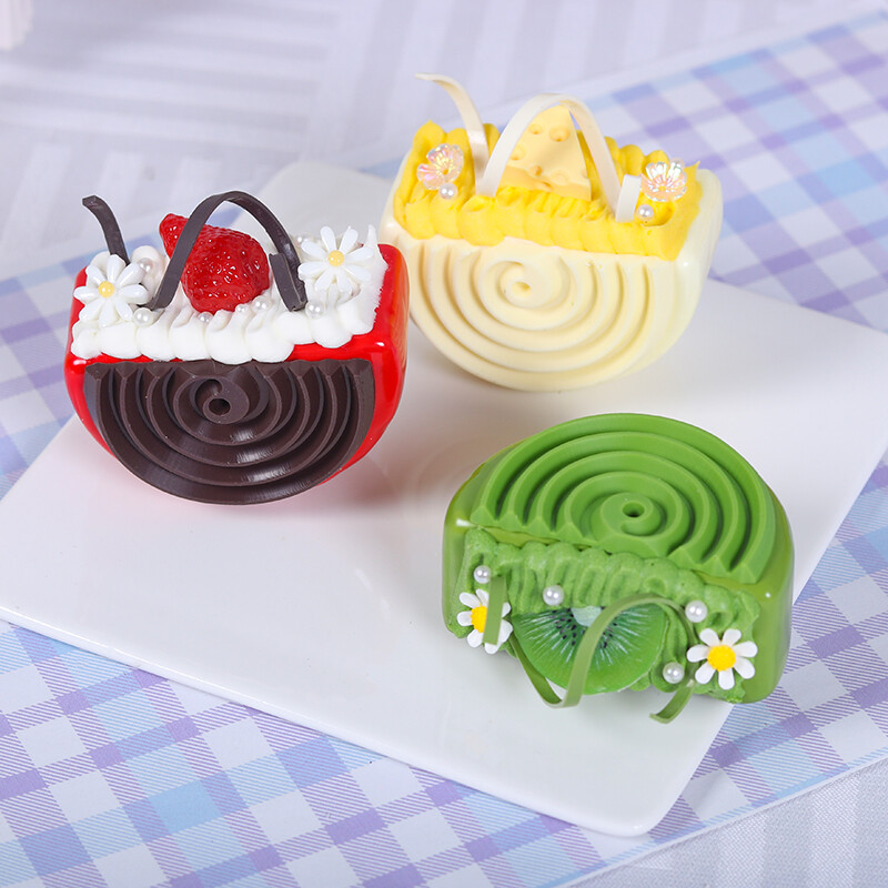 Mesterséges féltömb alakú sütik Hamis étel dekorációs fotózás Professzionális étel szimuláció torta modell Tea asztaldísz FCYY074