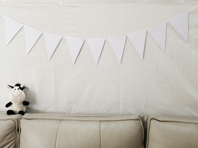 5 méteres fekete arany papír zászlók transzparens papír füzér zászló újévi esküvői babaváró születésnapi kerti sátor dekoráció