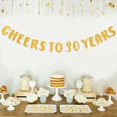 Boldog születésnapot függő zászló zászló 40 50. arany zászló sármány füzér zászló Születésnapi parti dekoráció felnőtteknek otthoni parti kellékek