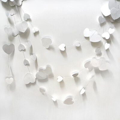 13Ft fémes papír fekete arany gyémánt szív szerelmes füzérek függő transzparens eljegyzéshez legénybúcsú születésnapi buli díszei