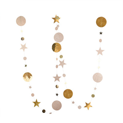 13Ft fémes papír fekete arany gyémánt szív szerelmes füzérek függő transzparens eljegyzéshez legénybúcsú születésnapi buli díszei