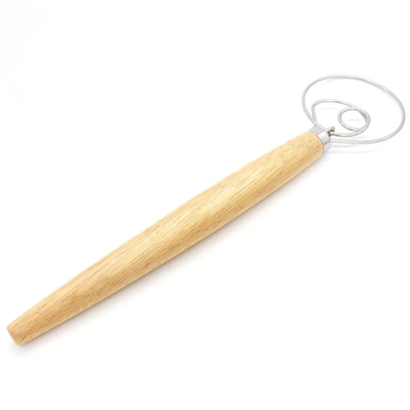 Nerūdijančio plieno daniškas tešlos plaktuvas Olandiškas duonos plaktuvas 13 colių