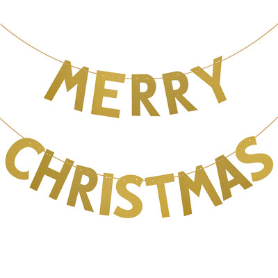 1 szett fekete arany boldog új évet jelző szalaghirdetés 2024-es újévi parti sármány zászló évfordulóhoz, boldog karácsonyt Garland Háztartási kellékek