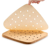 50 db Légsütőpapír speciális konyhai ételek sütéséhez Olajálló kétoldalas szilikon olajpapír tapadásmentes gőzpárna szőnyeg