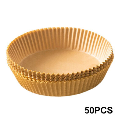 50 db Légsütőpapír speciális konyhai ételek sütéséhez Olajálló kétoldalas szilikon olajpapír tapadásmentes gőzpárna szőnyeg