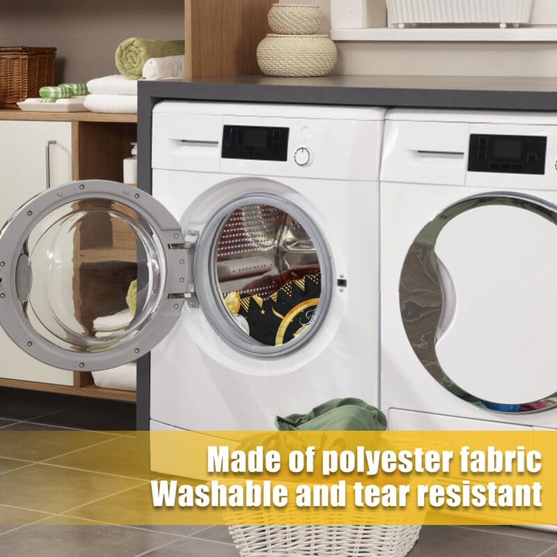 Fekete arany Boldog születésnapot Banner Balloon Zászló Felnőtt 30. 40. 50. 60. Születésnapi parti dekorációs kellékek sármányozási évforduló