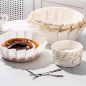 50/100 db tortaforma bélés sütéshez, eldobható papír tortaformák tapadásmentes papírformák, pite Ananász font torták pergamenpapír