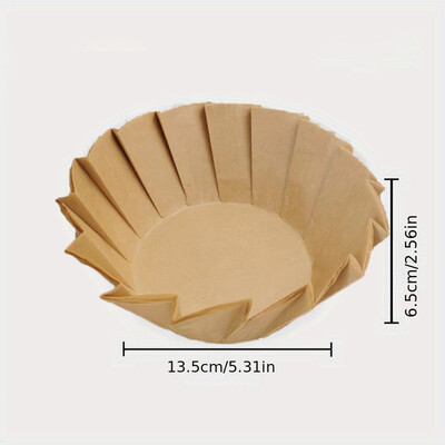 50/100 db tortaforma bélés sütéshez, eldobható papír tortaformák tapadásmentes papírformák, pite Ananász font torták pergamenpapír