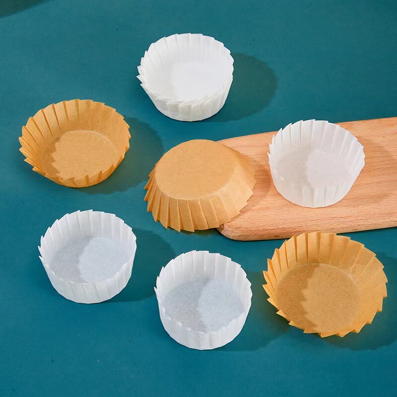 50/100 db tortaforma bélés sütéshez, eldobható papír tortaformák tapadásmentes papírformák, pite Ananász font torták pergamenpapír