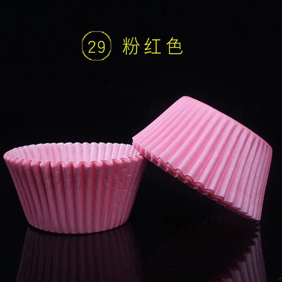 Desszert Sült sütemények Cupcake fedők Konyhák Kiegészítők Tortatartó Konyhai edények Csokoládé csésze forma 100 részes tésztakészlet