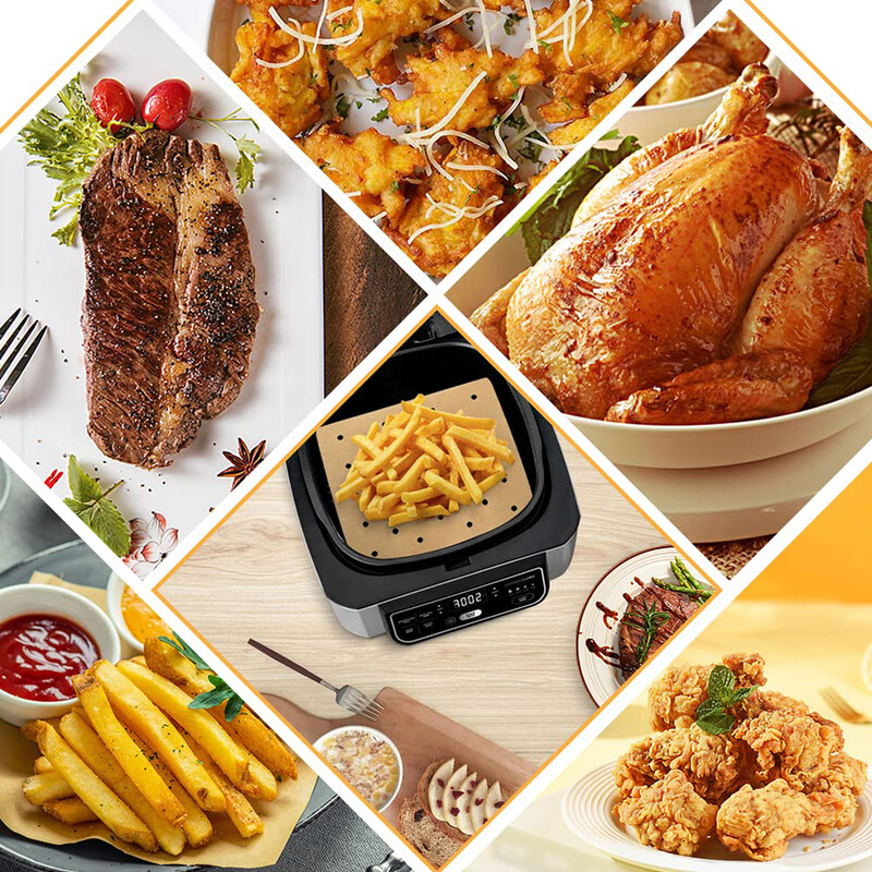 50db Air Fryer pergamenpapír Ninja Foodi Grillhez 5 az 1-ben AG301 Ninja Foodi tartozékok Air Fryer tartozékok Air Fryer Liner