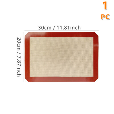 1 db, 2 db szilikon sütőalátét sütőhöz, 2 méret 30/42 cm, tapadásmentes és hőálló tepsi, süteményhez, macaronhoz, kenyérhez