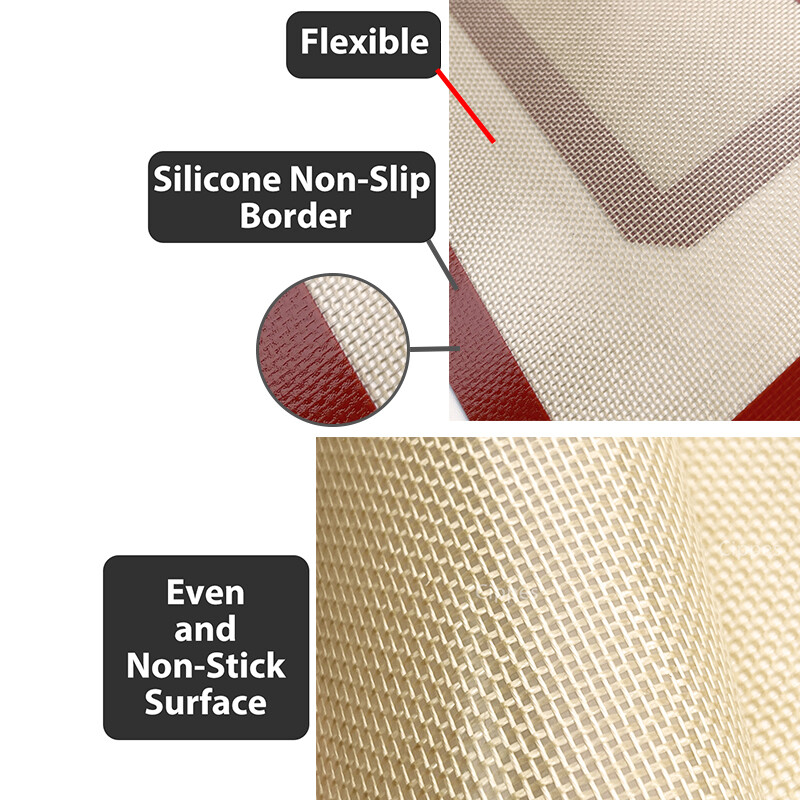 1 db, 2 db szilikon sütőalátét sütőhöz, 2 méret 30/42 cm, tapadásmentes és hőálló tepsi, süteményhez, macaronhoz, kenyérhez