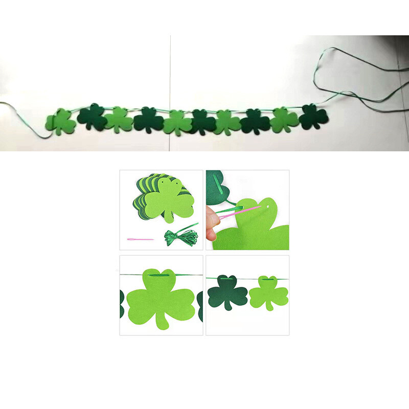 Farsangi parti dekoráció zászlóhúzás Születésnapi buli Esküvői Fesztivál Háttér dekoráció zászló Vlies szövet zászlóhúzás