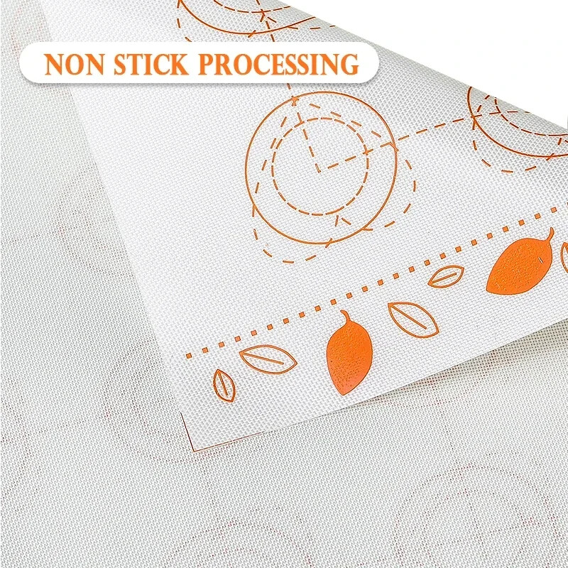 Szilikonsütőszőnyeg tapadásmentes Macaron Fondant Sütőedények Süteménysütőeszközök Sütőszőnyegek Sütési kellékek Főzőforma