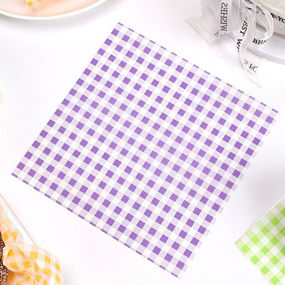 100db Élelmiszer Viaszpapír Olajálló viaszpapír Kenyér Szendvics Burger Fries Macarons Csomagolás Konyhai Sütőeszköz Csomagolás Dekor