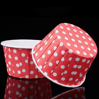 50db papír tortadíszítő forma kör alakú muffin tortasütő főzőeszköz