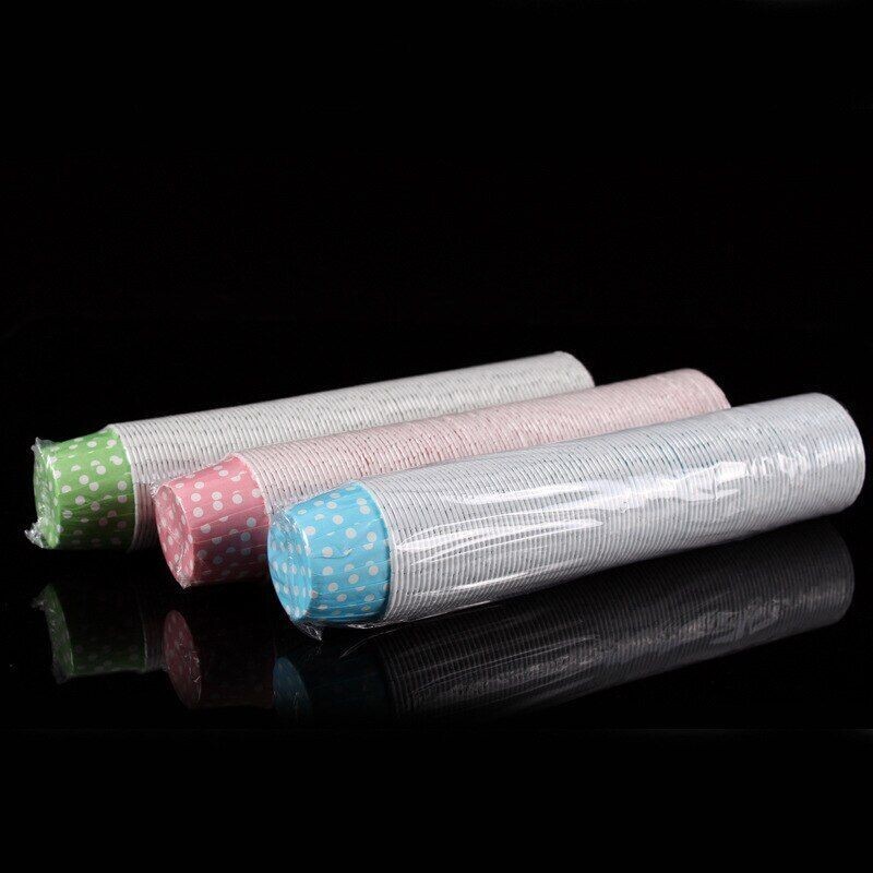 50db papír tortadíszítő forma kör alakú muffin tortasütő főzőeszköz