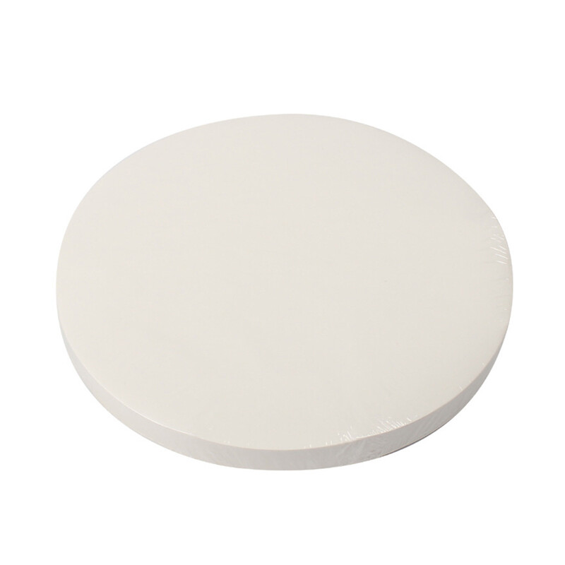 100 db Légsütő papírok Vízálló Bélés Hőálló Egyszer használatos Sütőszőnyegek Edénylapok Olajpapír 25cm