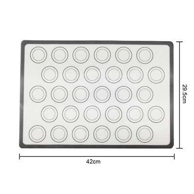JCD silikoninis makaroninis kepimo kilimėlis maistui tinkamos keptuvės makaroninės tešlos sausainių gamyba, profesionalus nelipnus minkymo kilimėlis