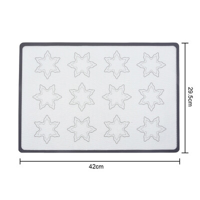 JCD silikoninis makaroninis kepimo kilimėlis maistui tinkamos keptuvės makaroninės tešlos sausainių gamyba, profesionalus nelipnus minkymo kilimėlis