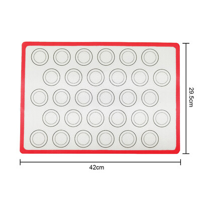 JCD silikoninis makaroninis kepimo kilimėlis maistui tinkamos keptuvės makaroninės tešlos sausainių gamyba, profesionalus nelipnus minkymo kilimėlis