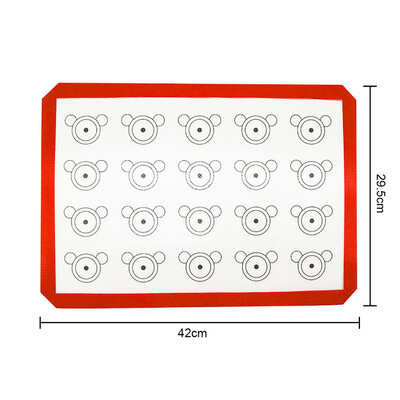 JCD silikoninis makaroninis kepimo kilimėlis maistui tinkamos keptuvės makaroninės tešlos sausainių gamyba, profesionalus nelipnus minkymo kilimėlis