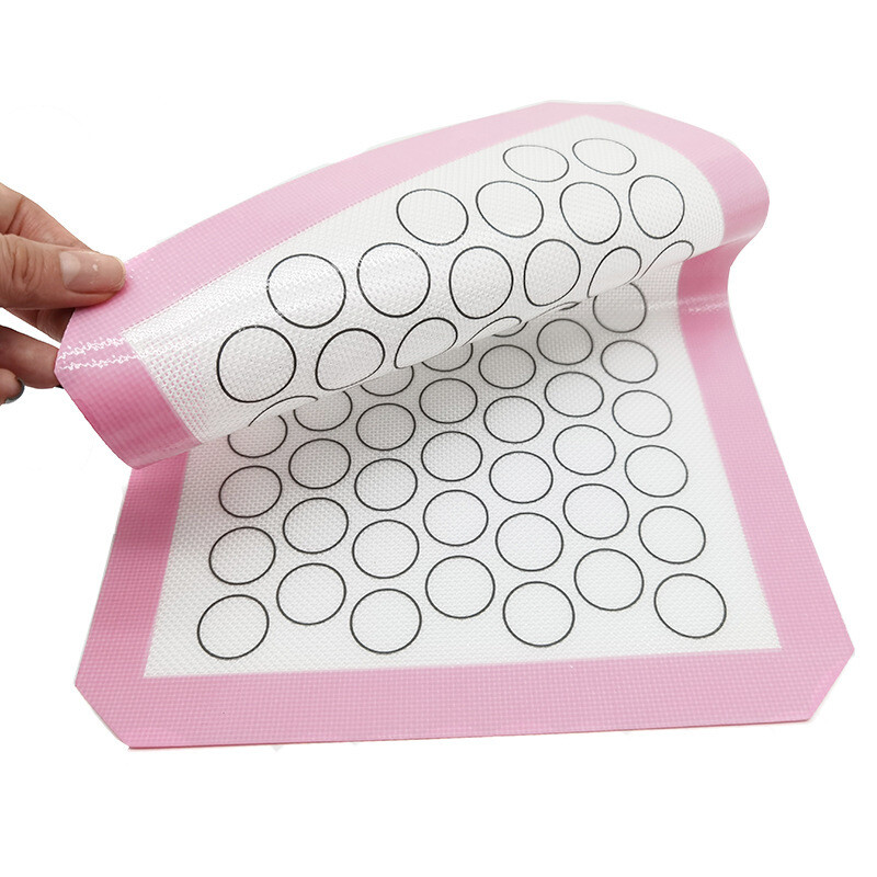 JCD silikoninis makaroninis kepimo kilimėlis maistui tinkamos keptuvės makaroninės tešlos sausainių gamyba, profesionalus nelipnus minkymo kilimėlis﻿