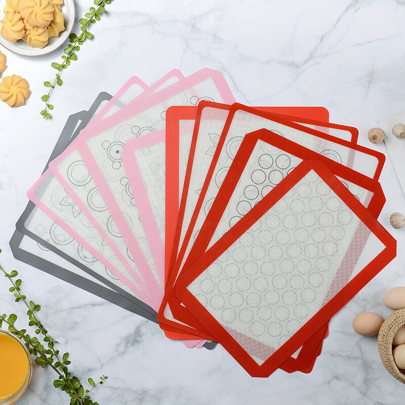 JCD silikoninis makaroninis kepimo kilimėlis maistui tinkamos keptuvės makaroninės tešlos sausainių gamyba, profesionalus nelipnus minkymo kilimėlis﻿