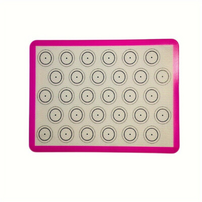 Silikoninis kepimo kilimėlis – daugkartinio naudojimo orkaitės kepimo padėklas – Can Bbtain 3 spalvų nelipnus Greitai, paprastas ir lengvai valomas kepinių sausainiai Dovanos