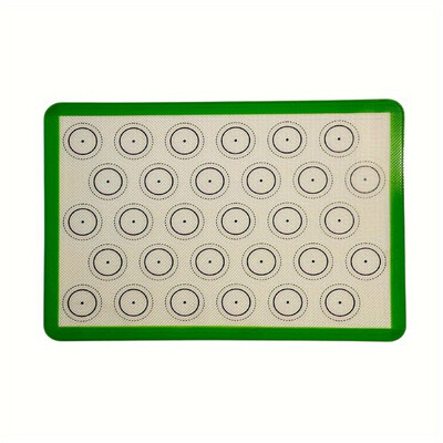 Silikoninis kepimo kilimėlis – daugkartinio naudojimo orkaitės kepimo padėklas – Can Bbtain 3 spalvų nelipnus Greitai, paprastas ir lengvai valomas kepinių sausainiai Dovanos