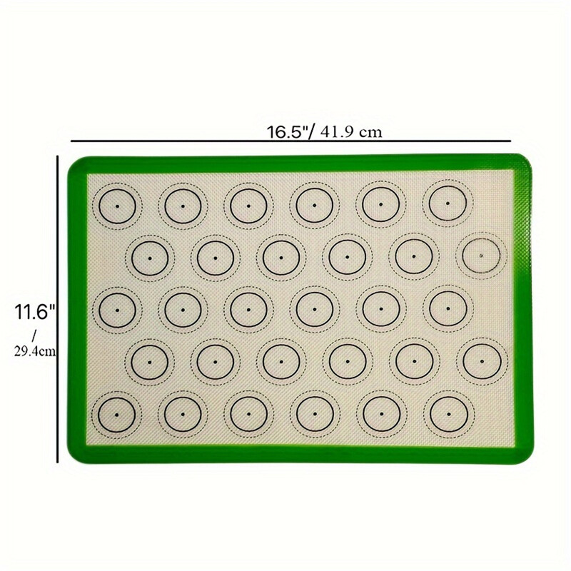 Silikoninis kepimo kilimėlis – daugkartinio naudojimo orkaitės kepimo padėklas – Can Bbtain 3 spalvų nelipnus Greitai, paprastas ir lengvai valomas kepinių sausainiai Dovanos