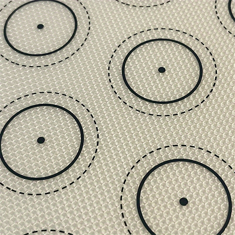 Silikoninis kepimo kilimėlis – daugkartinio naudojimo orkaitės kepimo padėklas – Can Bbtain 3 spalvų nelipnus Greitai, paprastas ir lengvai valomas kepinių sausainiai Dovanos