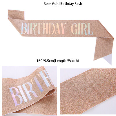 Irizáló 16-os szám, papír csillagpontos füzér, függő sármány, édes rózsa arany 16. boldog 16. születésnapi buli dekorációhoz