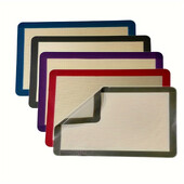 5 spalvų silikoninis kepimo kilimėlis – daugkartinis orkaitės kepimo padėklas – 3 spalvų nelipnus, greitai paprastas ir lengvai valomas